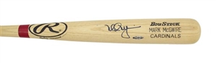 Mark McGwire Signed Game Model Bat (Upper Deck Authenticated)